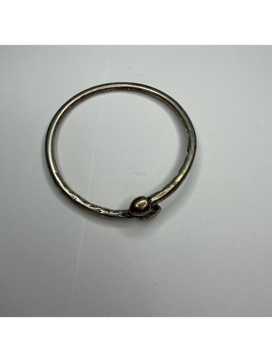 Jewelry - Snake head sterling bangle vintage/antique